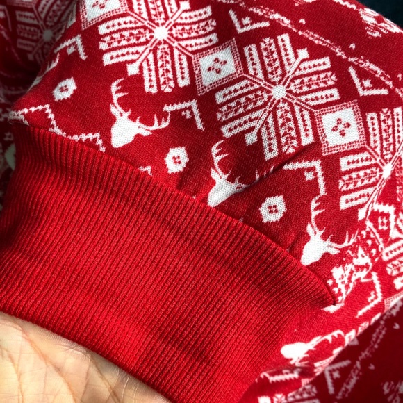 🎁 BETTER TOGETHER RED WHITE CLASSIC SWEATSHIRT & JOGGER LOUNGE SET! - Picture 7 of 13